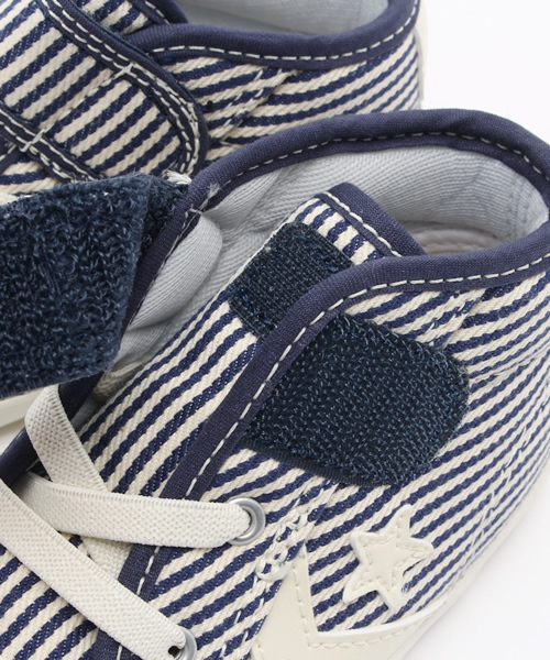 CONVERSE（コンバース）の「CONVERSE:BABY CANVAS CHEVRON（スニーカー・キッズ・グリーン/ネイビー・12/13/14）」の10枚目の写真