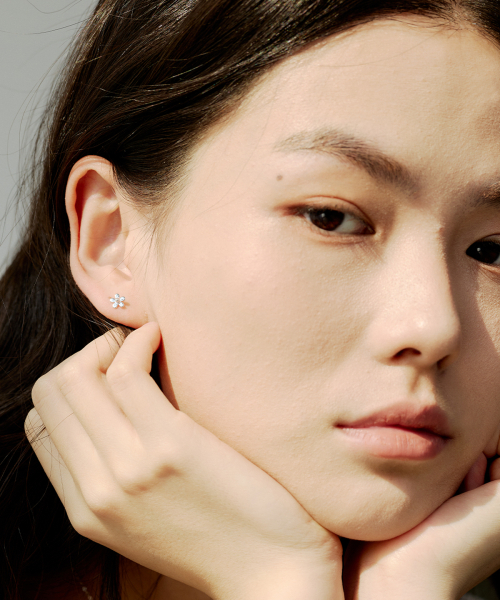 SILVERTAG（シルバータグ）の「SIE-26SS8 925シルバーソフトタッチガーデンイヤリング（ピアス（両耳用）・レディース・その他・FREE）」の2枚目の写真