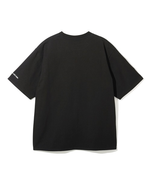 GRIP SWANY（グリップスワニー）の「【GSMCT-201】WIDE BOX LOGO TEE（Tシャツ/カットソー・メンズ・ブラック×ブラック/ホワイト×ブラック・L/XL）」の3枚目の写真