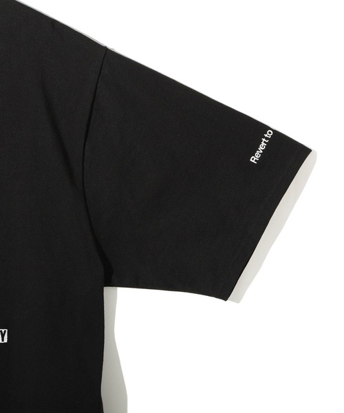 GRIP SWANY（グリップスワニー）の「【GSMCT-201】WIDE BOX LOGO TEE（Tシャツ/カットソー・メンズ・ブラック×ブラック/ホワイト×ブラック・L/XL）」の5枚目の写真