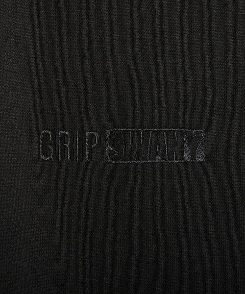 GRIP SWANY（グリップスワニー）の「【GSMCT-201】WIDE BOX LOGO TEE（Tシャツ/カットソー・メンズ・ブラック×ブラック/ホワイト×ブラック・L/XL）」の10枚目の写真