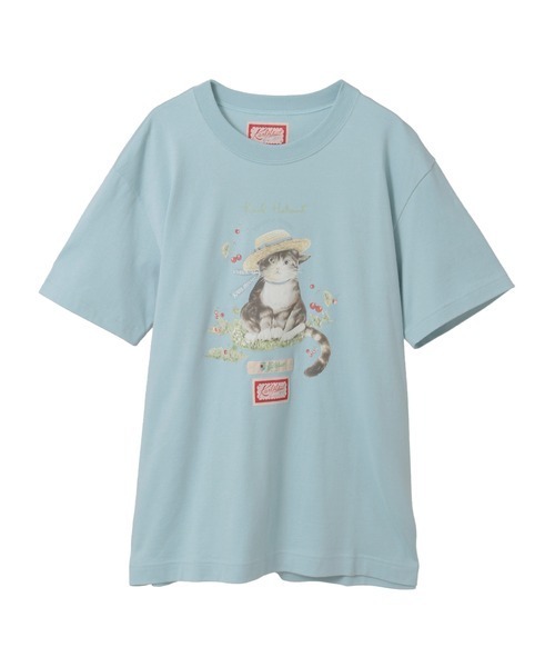 さくらんぼの丘のねこプリントTシャツ（Tシャツ/カットソー）｜KARL