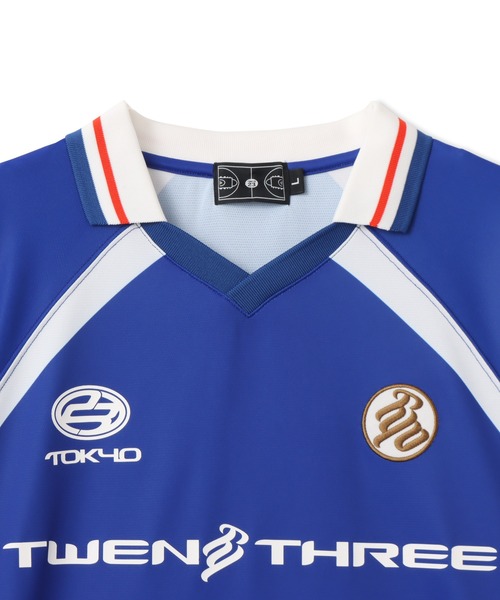 TOKYO 23(トウキョウニジュウサン)の「TOKYO 23 Game Shirts / トーキョー23 ゲーム シャツ(ジャージ・メンズ・ブルー/ピンク/ブラック・XL/XXL/L/M)」の9枚目の写真