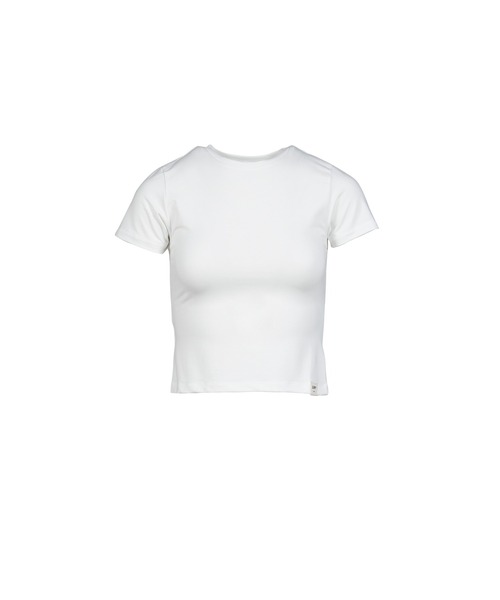 GLOWNY（グロウニ―）の「G  SOFT BABY TEE（Tシャツ/カットソー・レディース・ブラック/グレー/ホワイト・LARGE/SMALL/MEDIUM）」の2枚目の写真