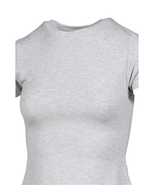 GLOWNY（グロウニ―）の「G  SOFT BABY TEE（Tシャツ/カットソー・レディース・ブラック/グレー/ホワイト・LARGE/SMALL/MEDIUM）」の8枚目の写真