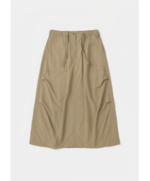 nylon carpenter skirt(womens) brown