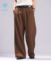 RAGEBLUE | <接触冷感>light TR Drape Wide Buggy Slacks / ライトTRワイドスラックス(スラックス)