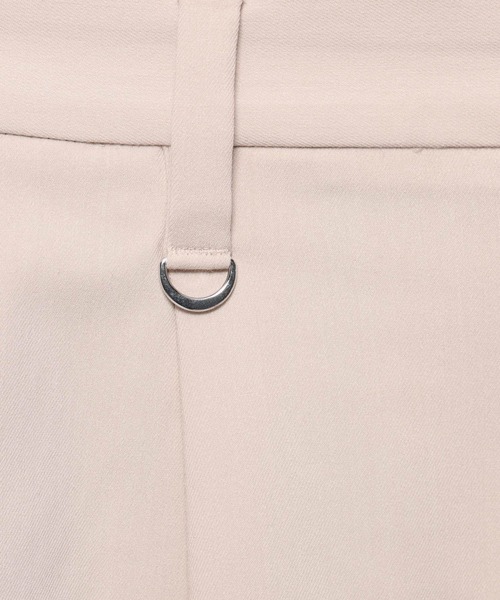 RAGEBLUE（レイジブルー）の「light TR Drape Wide Buggy Slacks / ライトTRワイドスラックス（スラックス・メンズ・ホワイト/グレー系その他/ブラック/ブラウン・SMALL/LARGE/MEDIUM）」の6枚目の写真