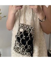 CHEER（チアー）の「ビーズミニバッグ（ハンドバッグ）」