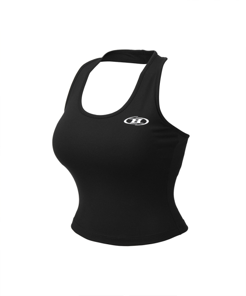 BORN TO WIN（ボーントゥウィン）の「W SYMBOL B HALTER NECK BRA TOP [BLACK]（Tシャツ/カットソー・レディース・その他・1/2）」の4枚目の写真