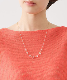 MELROSE claire（メルローズ クレール）の「【ビーズチェーンネックレス】（ネックレス）」