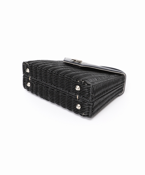 capaf（カパフ）の「CAPAF カパフ 別注BAG 10959（かごバッグ・レディース・ブラック系その他・FREE）」の4枚目の写真