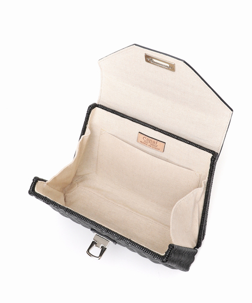capaf（カパフ）の「CAPAF カパフ 別注BAG 10959（かごバッグ・レディース・ブラック系その他・FREE）」の5枚目の写真