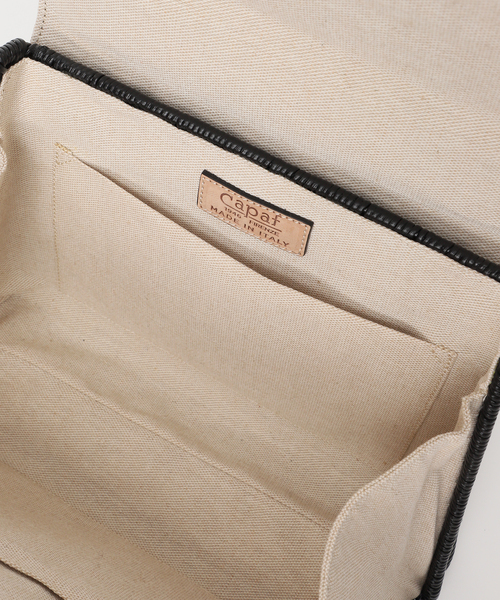 capaf（カパフ）の「CAPAF カパフ 別注BAG 10959（かごバッグ・レディース・ブラック系その他・FREE）」の6枚目の写真