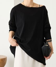 【接触冷感/吸水速乾】キュプラコットンオーバーサイズTee