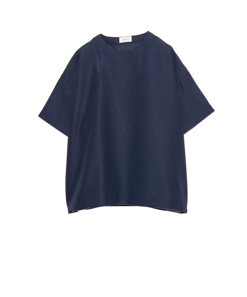 Nora Lily(ノラリリー)の「【Nora Lily】Layer Hem Sheer Tee(シャツ/ブラウス・メンズ・ライトグレー/ネイビー/インディゴブルー・FREE)」の8枚目の写真
