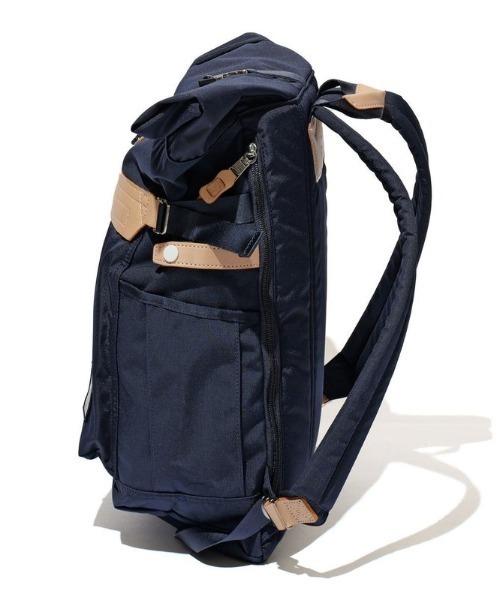 AS2OV(アッソブ)の「【AS2OV/アッソブ】 HIGHDENSITY ROLL BACKPACK / バックパック(バックパック/リュック・メンズ・ネイビー/ブラック/グレー・FREE)」の5枚目の写真