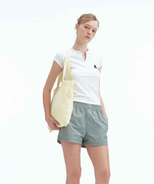 Rest&Recreation（レストアンドレクリエーション）の「NYLON SHOULDER BAG - YELLOW（ショルダーバッグ・レディース・その他・ONE）」の4枚目の写真