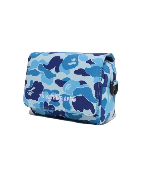 A BATHING APE(アベイシングエイプ)の「ABC CAMO MINI SHOULDER BAG(ショルダーバッグ・メンズ・ピンク/グリーン/ブルー・FREE)」の8枚目の写真