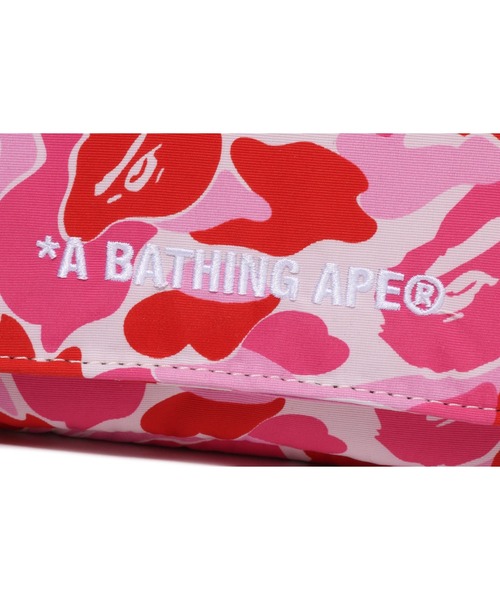 A BATHING APE(アベイシングエイプ)の「ABC CAMO MINI SHOULDER BAG(ショルダーバッグ・メンズ・ピンク/グリーン/ブルー・FREE)」の18枚目の写真