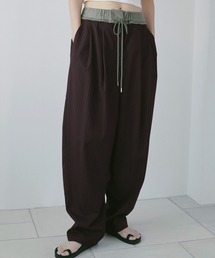 anuke | Bicolor Stripe Pants(その他パンツ)