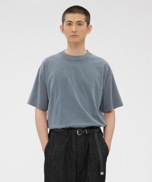 MHL. エムエイチエル Tシャツ・カットソー M グレー 【古着】【中古】【送料無料】 MHL.（エムエイチエル）Tシャツ・カットソー グレー サイズ:L メンズ