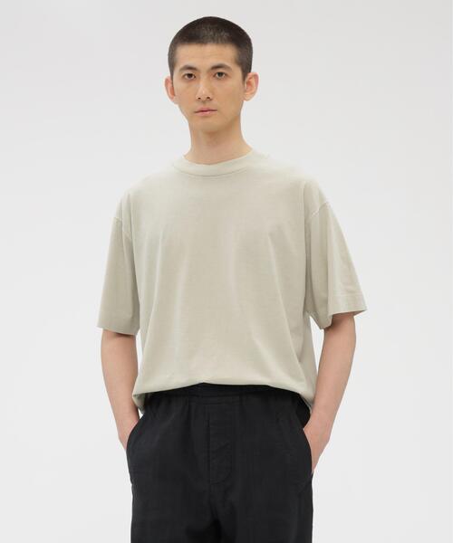 FADED ROUGH COTTON JERSEY TOP（Tシャツ/カットソー）｜MHL
