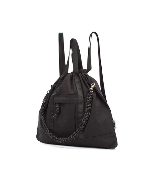 CONTROL FREAK / CTFK(コントロールフリーク)の「(CONTROL FREAK)NYLON 3WAY SQUARE TOTE(トートバッグ・レディース・ブラック・ONE SIZE)」の5枚目の写真