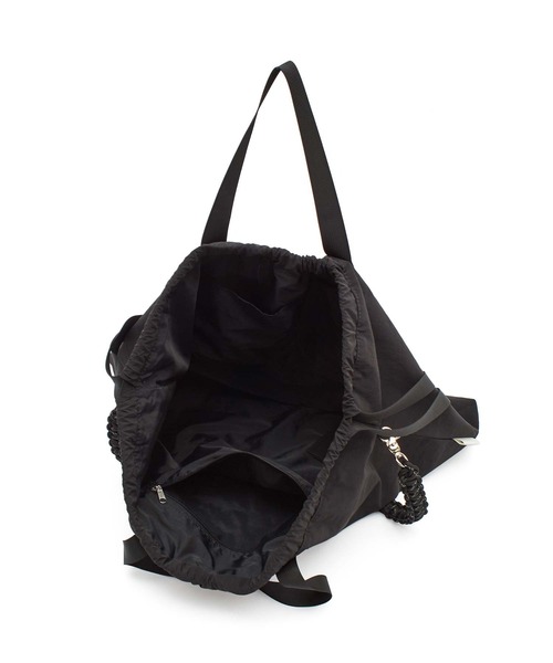 CONTROL FREAK / CTFK(コントロールフリーク)の「(CONTROL FREAK)NYLON 3WAY SQUARE TOTE(トートバッグ・レディース・ブラック・ONE SIZE)」の12枚目の写真