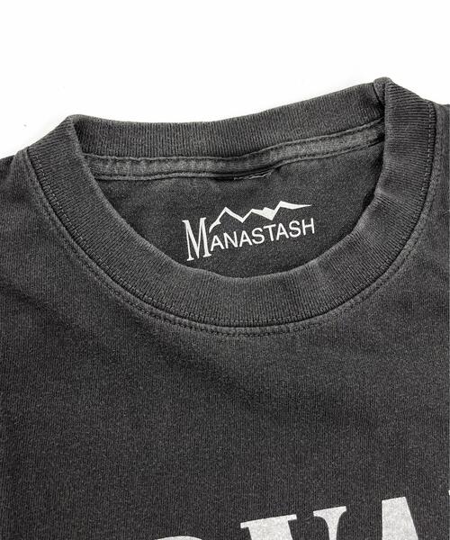 MANASTASH(マナスタッシュ)の「GOOD ROCK SPEED×MANASTASH(グッドロックスピード×マナスタッシュ) 別注 NIRVANA コラボTシャツ《メンズ・ウィメンズ・ユニセックス》(Tシャツ/カットソー・メンズ・ブラック・LARGE/MEDIUM/X-LARGE)」の2枚目の写真