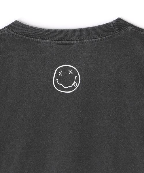 MANASTASH(マナスタッシュ)の「GOOD ROCK SPEED×MANASTASH(グッドロックスピード×マナスタッシュ) 別注 NIRVANA コラボTシャツ《メンズ・ウィメンズ・ユニセックス》(Tシャツ/カットソー・メンズ・ブラック・LARGE/MEDIUM/X-LARGE)」の3枚目の写真
