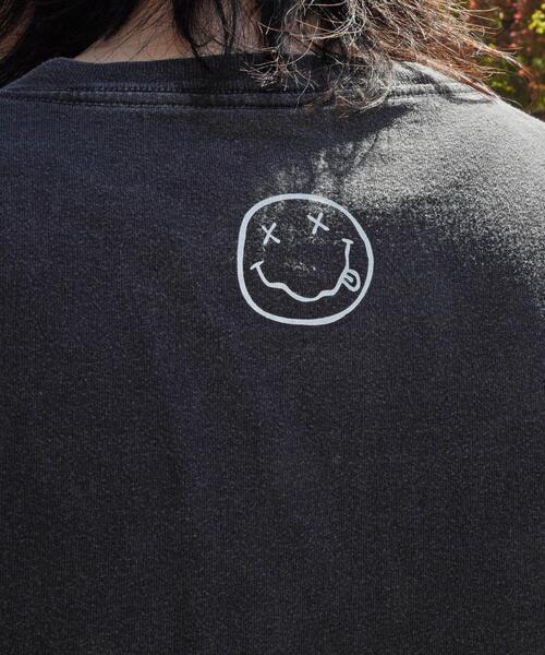 MANASTASH(マナスタッシュ)の「GOOD ROCK SPEED×MANASTASH(グッドロックスピード×マナスタッシュ) 別注 NIRVANA コラボTシャツ《メンズ・ウィメンズ・ユニセックス》(Tシャツ/カットソー・メンズ・ブラック・LARGE/MEDIUM/X-LARGE)」の15枚目の写真