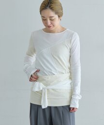 SHENERY | 【LUALY】パッチワークレイヤードSET(Tシャツ/カットソー)
