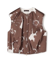 TOMORROWLAND｜トゥモローランドのベスト（ブラウン/茶色系・花柄