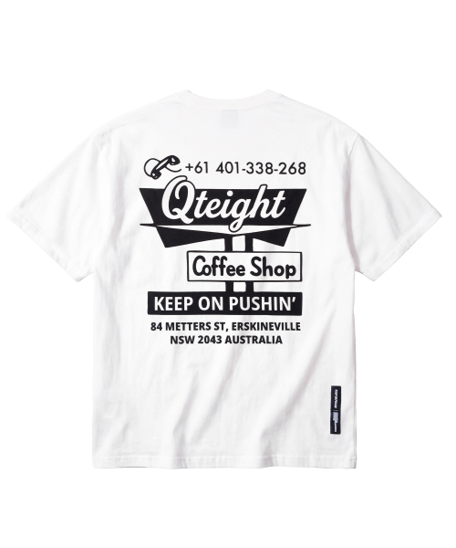QT8 GARMENTS(キューティーエイトガーメント)の「LB Coffee Shop Washed Tee (Ivory)(Tシャツ/カットソー・メンズ・その他・SMALL/MEDIUM/LARGE/X-LARGE)」の4枚目の写真