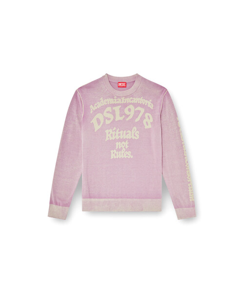 DIESEL(ディーゼル)の「メンズ プルオーバーニット K-LAUTI(ニット/セーター・メンズ・パープル系その他・MEDIUM/X-LARGE/LARGE/SMALL/X-SMALL)」の6枚目の写真