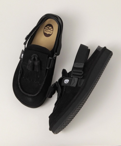 RAGEBLUE(レイジブルー)の「【SHAKA/シャカ】MOC MULE TS/タッセルスウェードミュールサンダル(サンダル・メンズ・ダークブラウン/ブラック・MEDIUM/LARGE)」の18枚目の写真