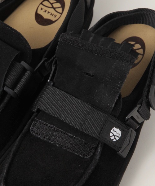 RAGEBLUE(レイジブルー)の「【SHAKA/シャカ】MOC MULE TS/タッセルスウェードミュールサンダル(サンダル・メンズ・ダークブラウン/ブラック・MEDIUM/LARGE)」の9枚目の写真