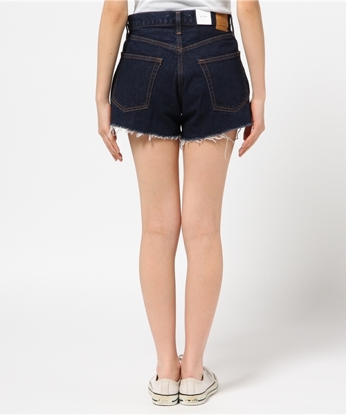 MOUSSY（マウジー）の「DENIM S/PT（デニムパンツ・レディース・ワンウォッシュ/ブルー/ホワイト・1/0/2）」の12枚目の写真