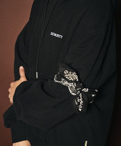 Subciety（サブサエティ）の「Armband hoodie（ベスト・メンズ・グリーン/ブラック・SMALL/MEDIUM/LARGE/X-LARGE）」の8枚目の写真