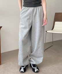 WEGO/【26年春夏新作】ライトスウェットワイドパンツ