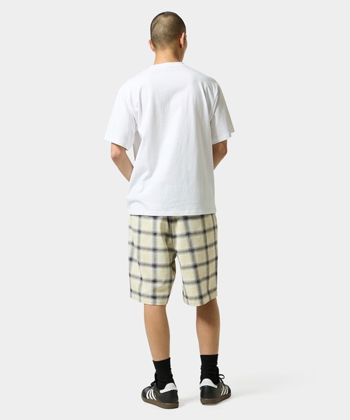 HUF(ハフ)の「STUCK ON YOU TEE(Tシャツ/カットソー・メンズ・ホワイト/パープル系・L/XL/M/S/XXL)」の9枚目の写真