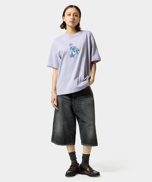 HUF(ハフ)の「STUCK ON YOU TEE(Tシャツ/カットソー・メンズ・ホワイト/パープル系・L/XL/M/S/XXL)」の10枚目の写真