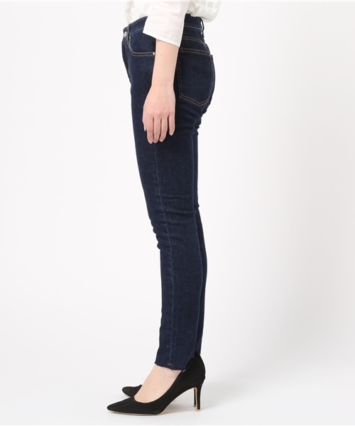 GALLARDAGALANTE（ガリャルダガランテ）の「デニムスキニーパンツ（デニムパンツ・レディース・ネイビー・0/1）」の3枚目の写真