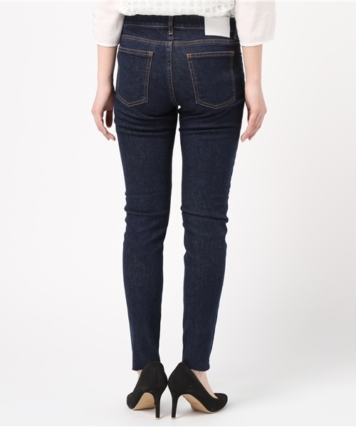 GALLARDAGALANTE（ガリャルダガランテ）の「デニムスキニーパンツ（デニムパンツ・レディース・ネイビー・0/1）」の4枚目の写真