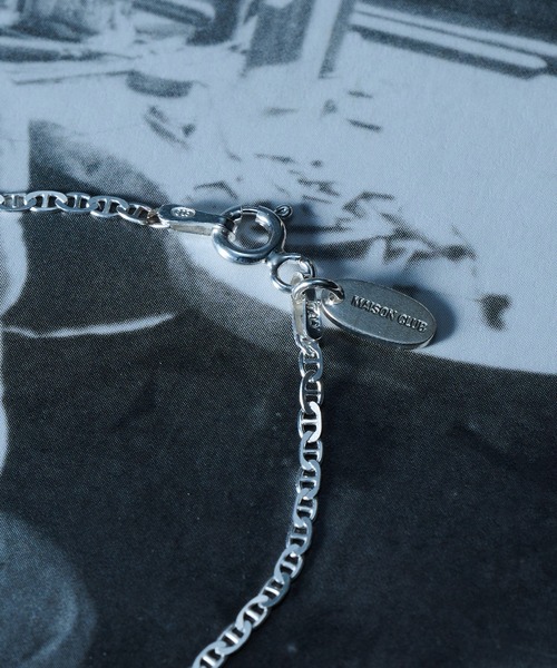 MILITARY(ミリタリー)の「【MAISON CLUB】Slim Flat Marina Chain Bracelet Silver925 KUN(ブレスレット・メンズ・シルバー・FREE)」の3枚目の写真