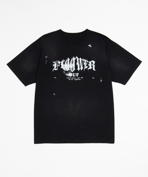Figments(フィグメンツ)の「77フェードビックT(Tシャツ/カットソー・レディース・ホワイト/ブラック・FREE)」の9枚目の写真