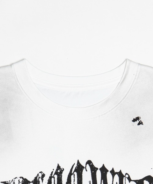 Figments(フィグメンツ)の「77フェードビックT(Tシャツ/カットソー・レディース・ホワイト/ブラック・FREE)」の10枚目の写真
