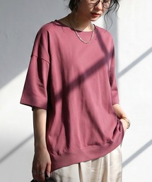 綿100 ドロップショルダー Tシャツ