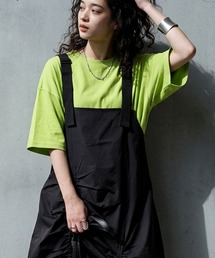 antiqua（アンティカ）の「綿100 ドロップショルダー Tシャツ（Tシャツ/カットソー）」